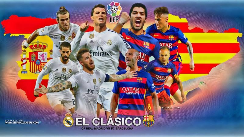 Name Real Madrid Vs Fc Barcelona El Clasico HD Wallpaper