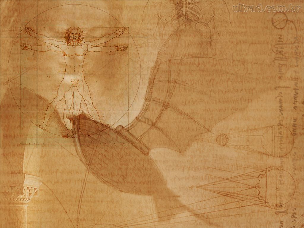 Papel De Parede Leonardo Da Vinci