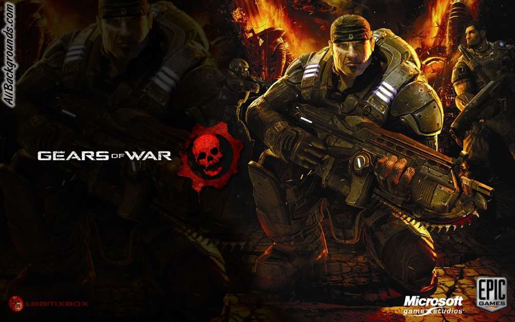 Gears Of War Backgrounds   Myspace Backgrounds