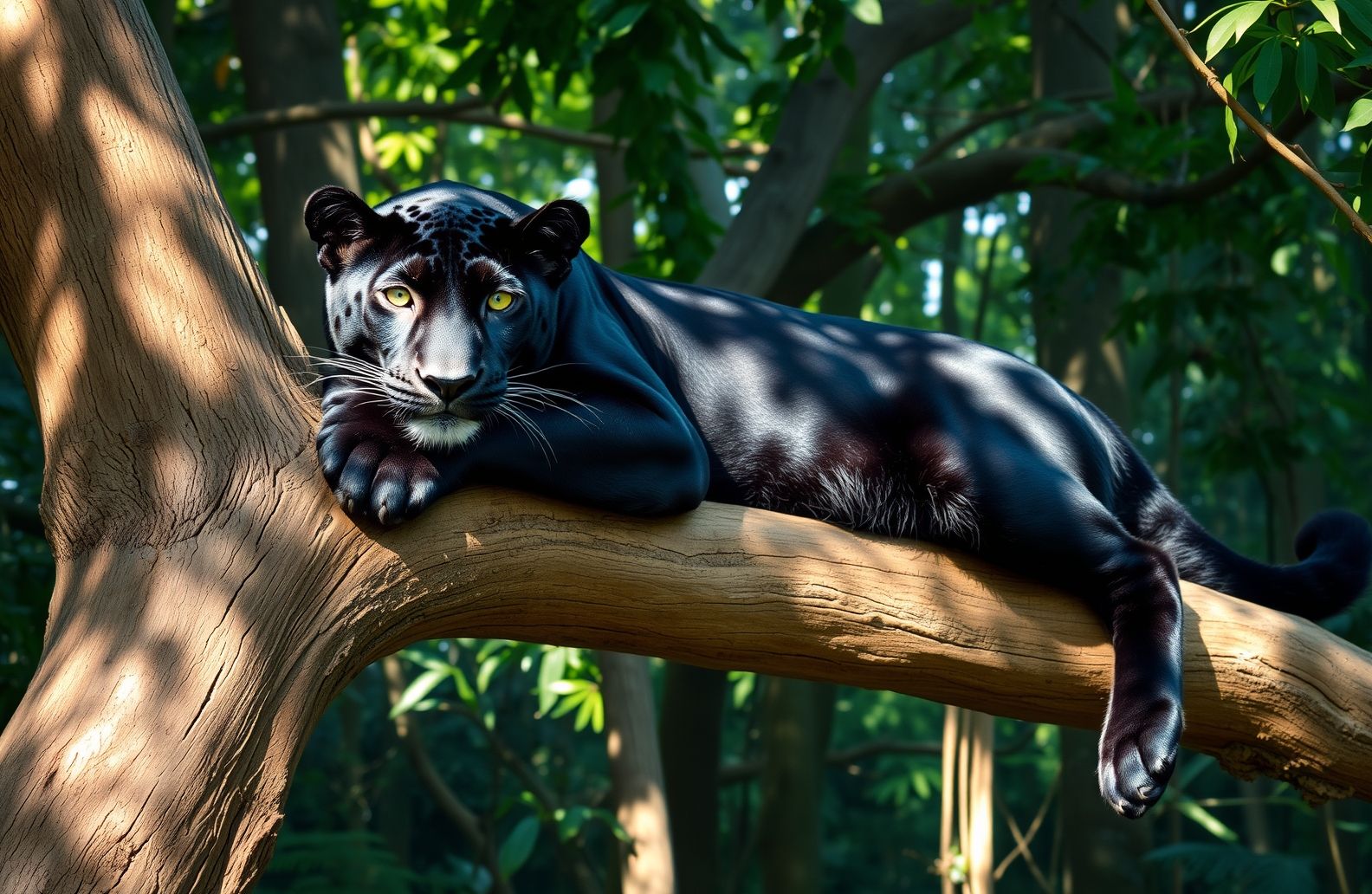 Black Jaguar Wallpaper