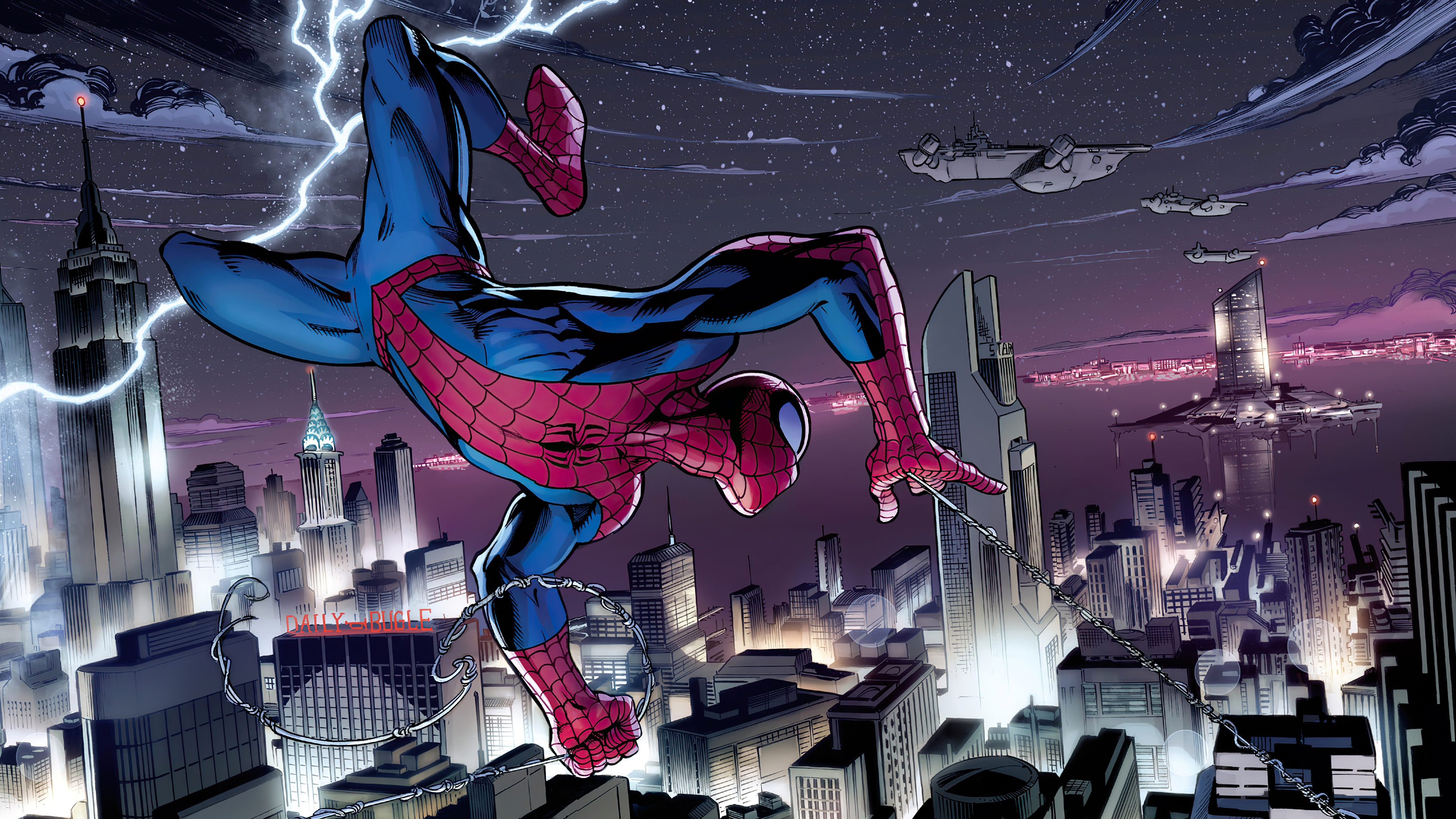 Spider Man Marvel Ics And Earth 4k Ultra HD Wallpaper