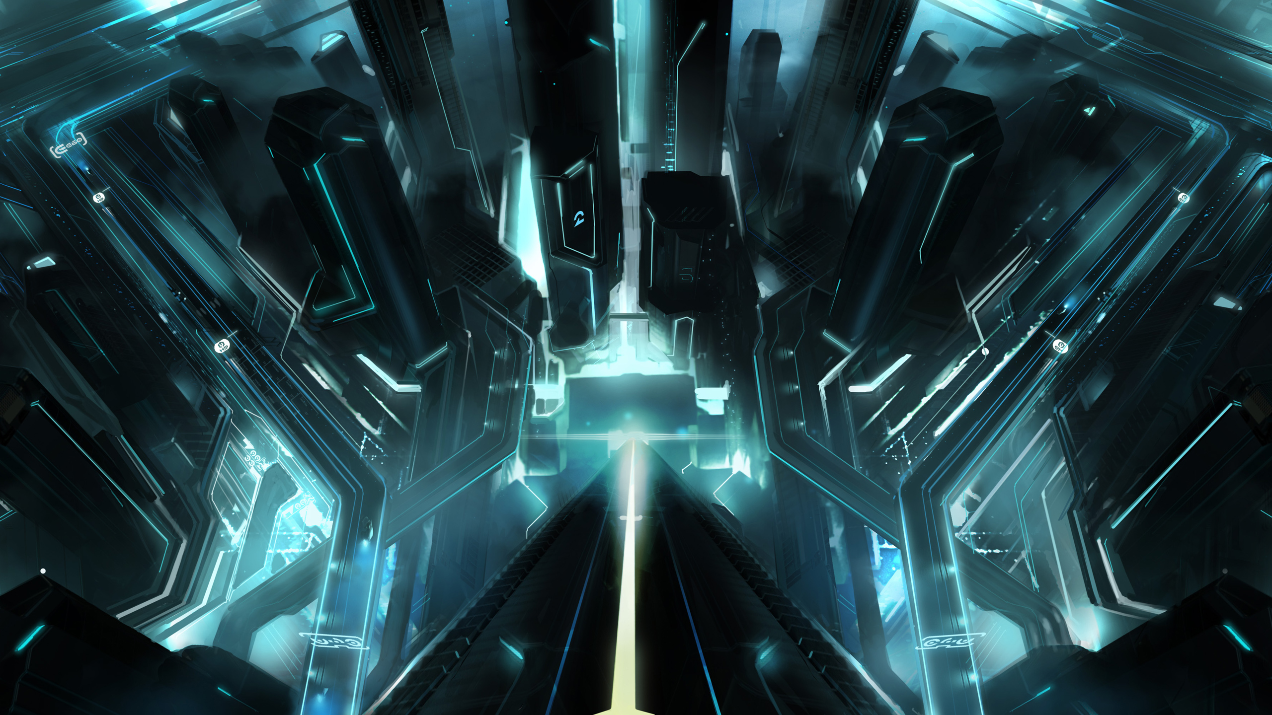 Tron City Wallpapers HD Wallpapers 2560x1440