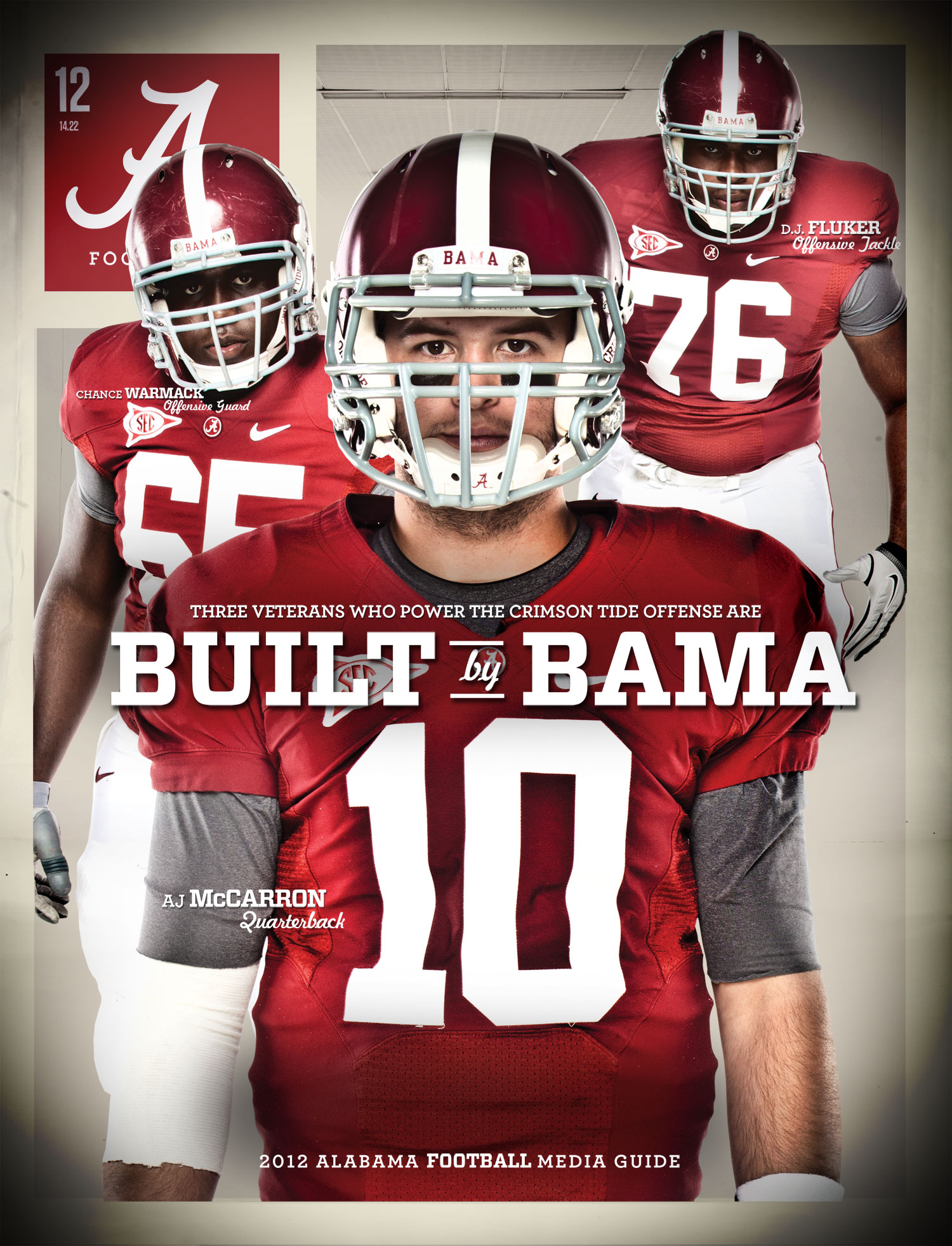 Alabama Football Media Guide Covers HD Background Wallpaper