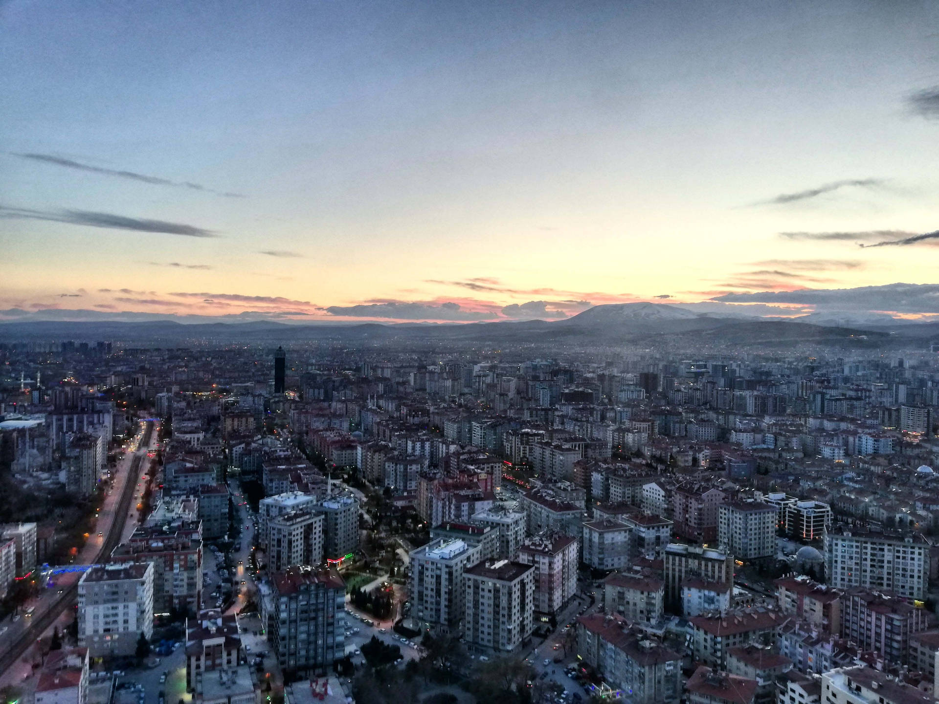 Konya City Skyline Otmic1206amxsgtc Wallpaper