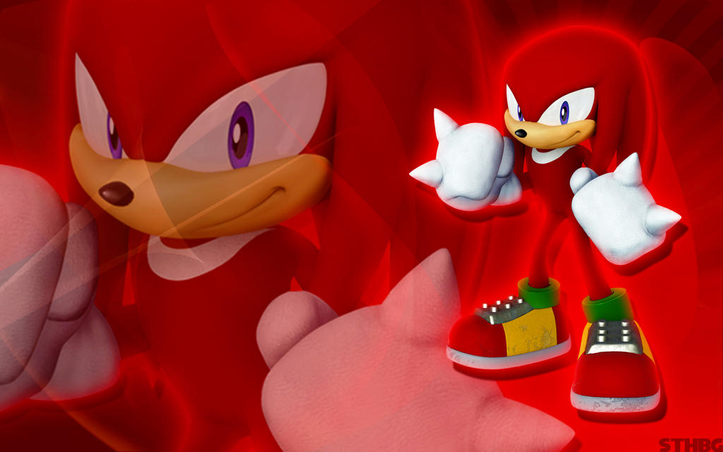 Knuckles The Echidna Wallpaper By Sonicthehedgehogbg