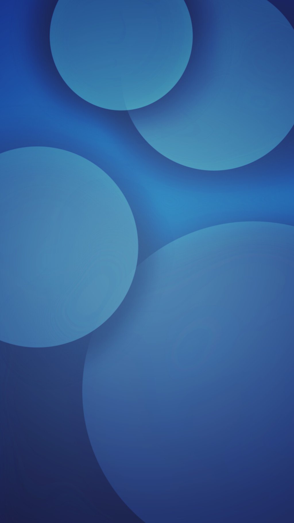 Simple blue Circle Wallpaper by BOT BlackOnTrack on