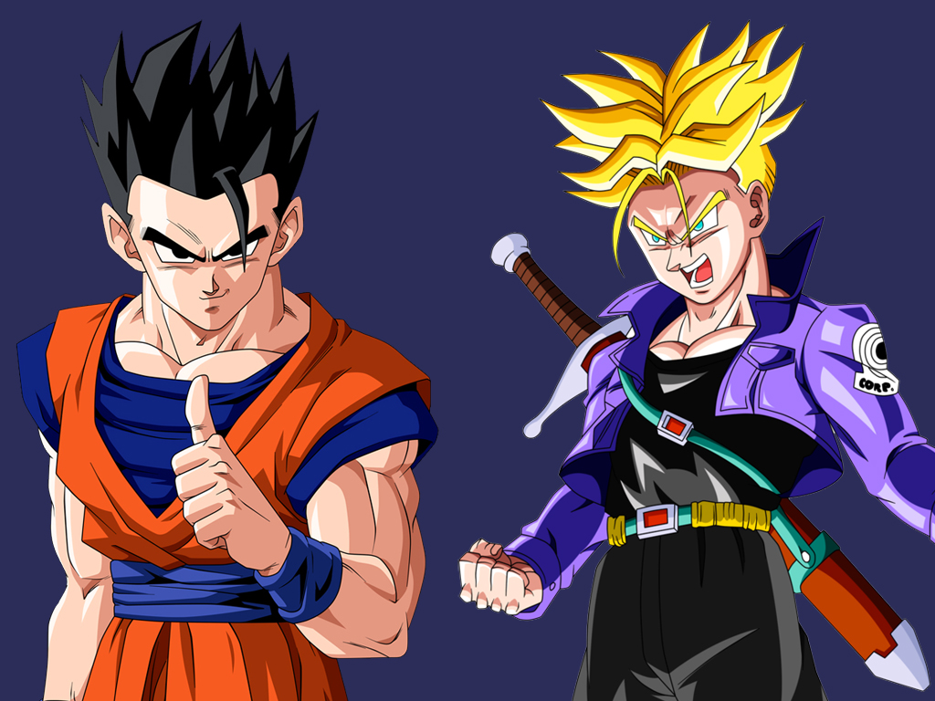 Dragon Ball Z Kai Wallpaper Gohan Trunks Saiyans Bird Studio