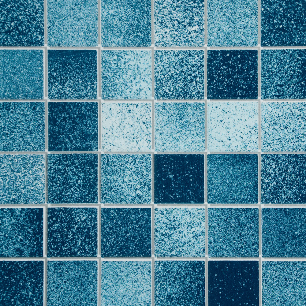 Blue Mosaic Self Adhesive Wallpaper Home Decor Sample