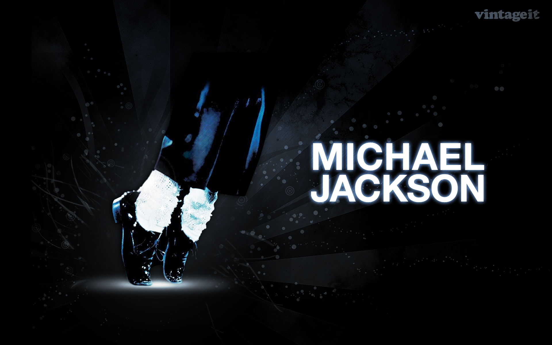 Michael Jackson Moon Walk Exclusive HD Wallpaper