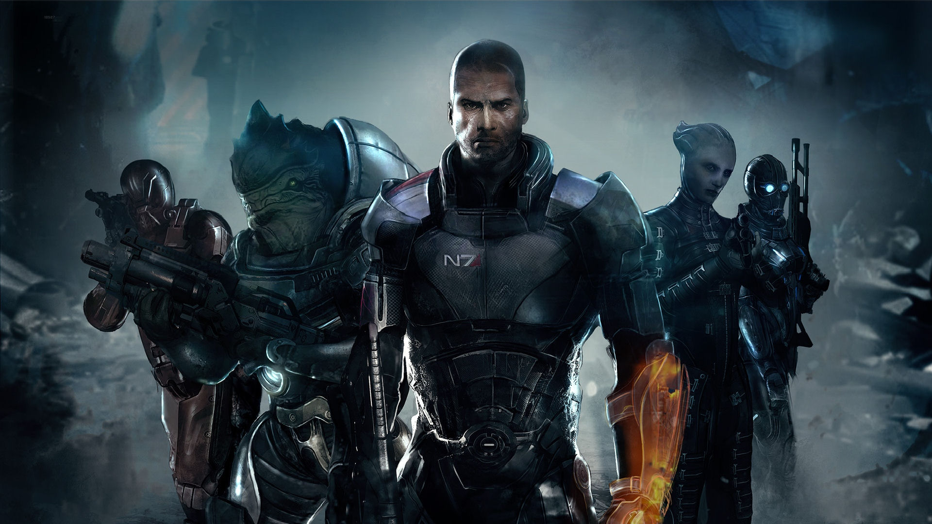 Mass Effect HD Game Wallpaper Inthegame