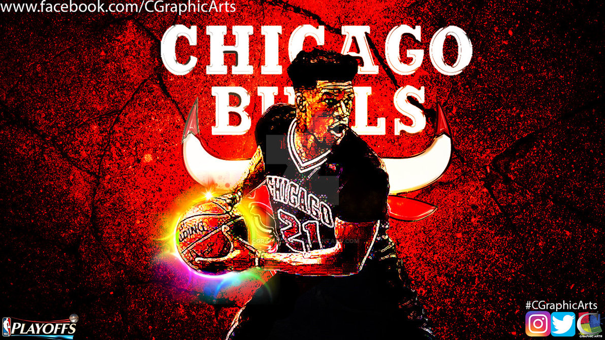 Jimmy Butler NBA Playoffs 2017 Wallpaper by CGraphicArts on