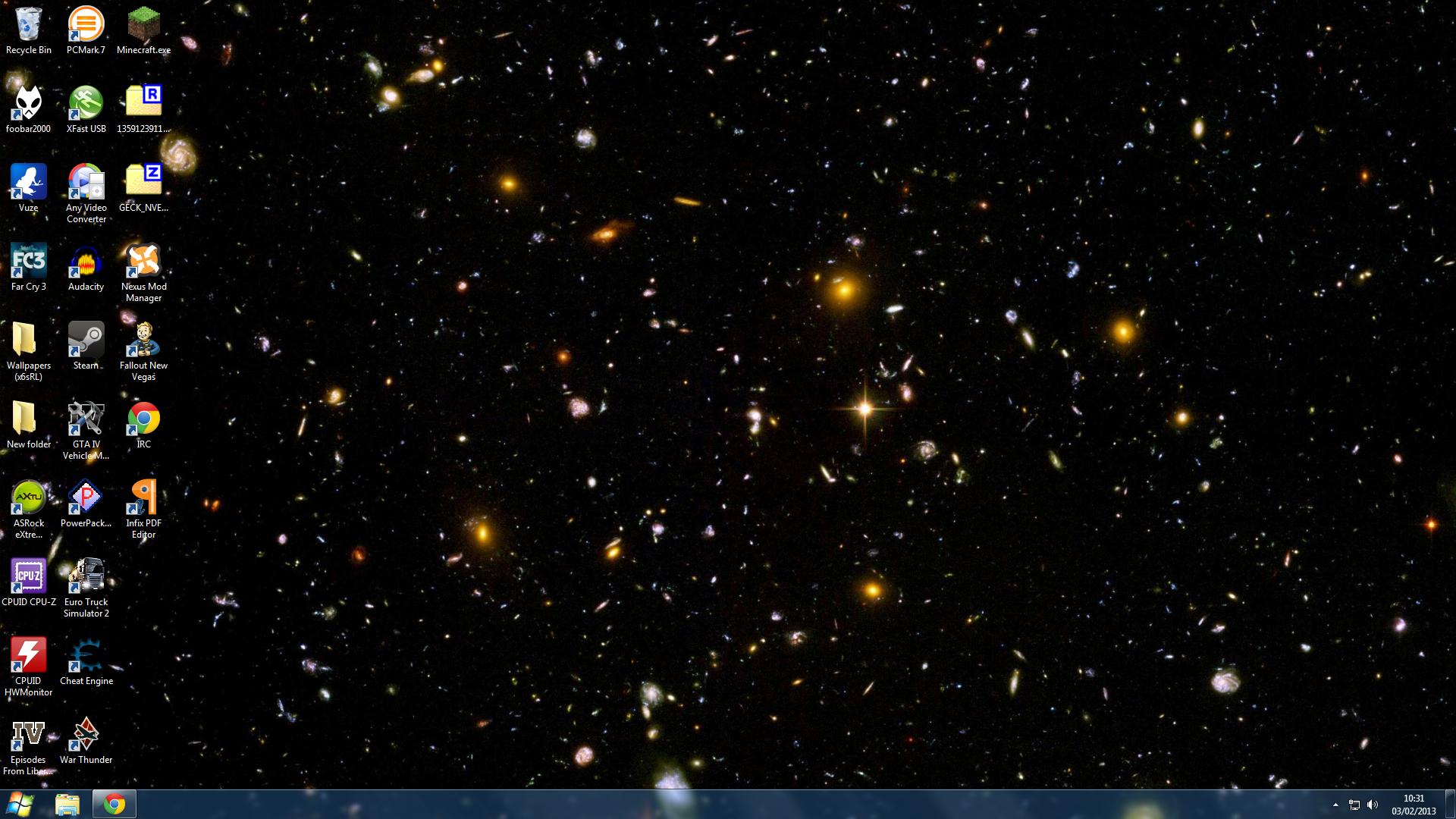 Hubble Deep Field Wallpaper HD