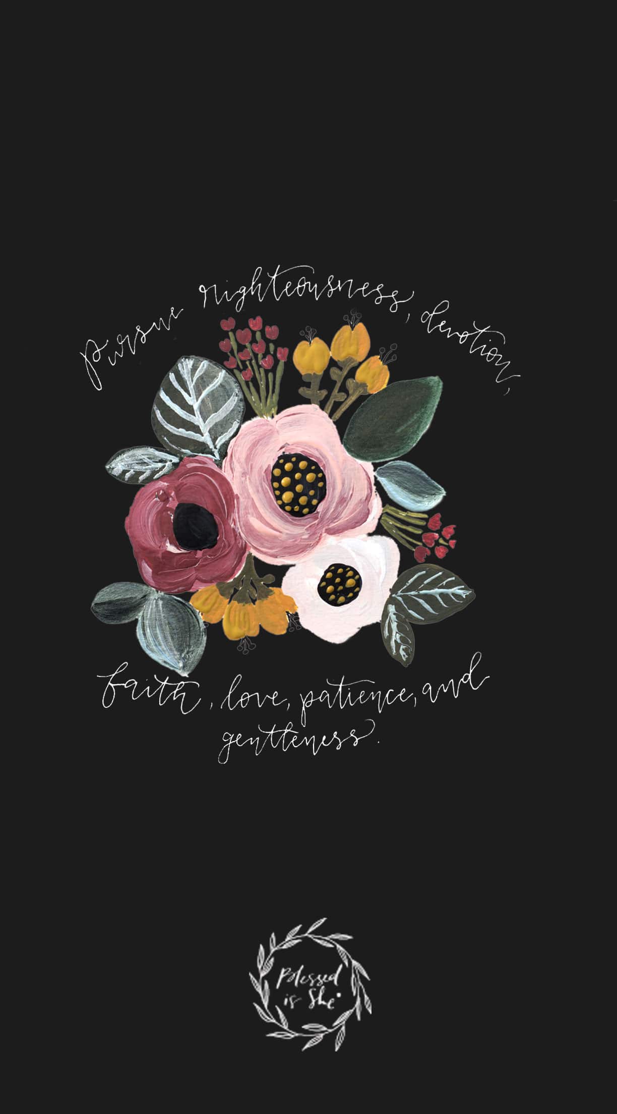  Download Weekly Wallpaper Blessed Is She By melaniewood Patience 