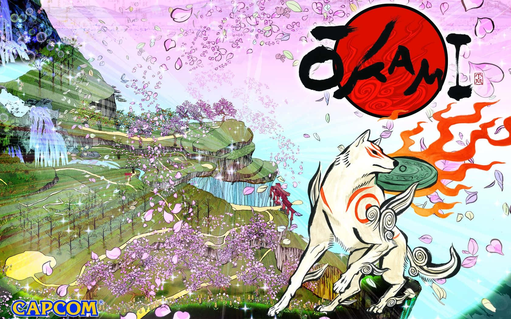 Explore Heavenly Japan In The Beautiful Open Wallpaper
