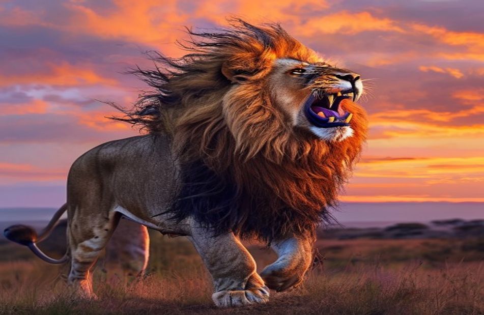 Lion Roar Wallpaper