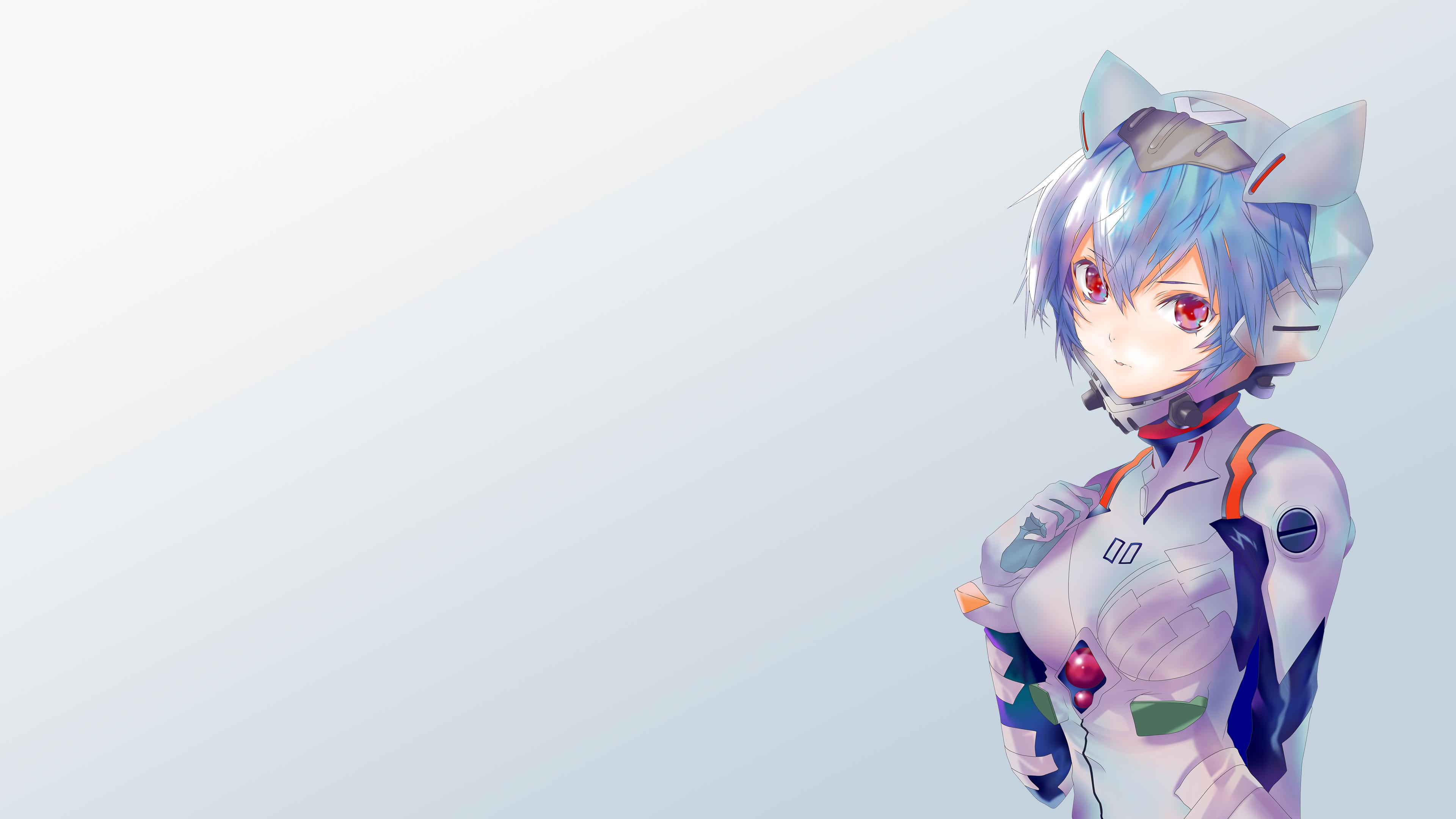 Rei Ayanami Anime Neon Genesis Evangelion 4k Ultra HD Wallpaper