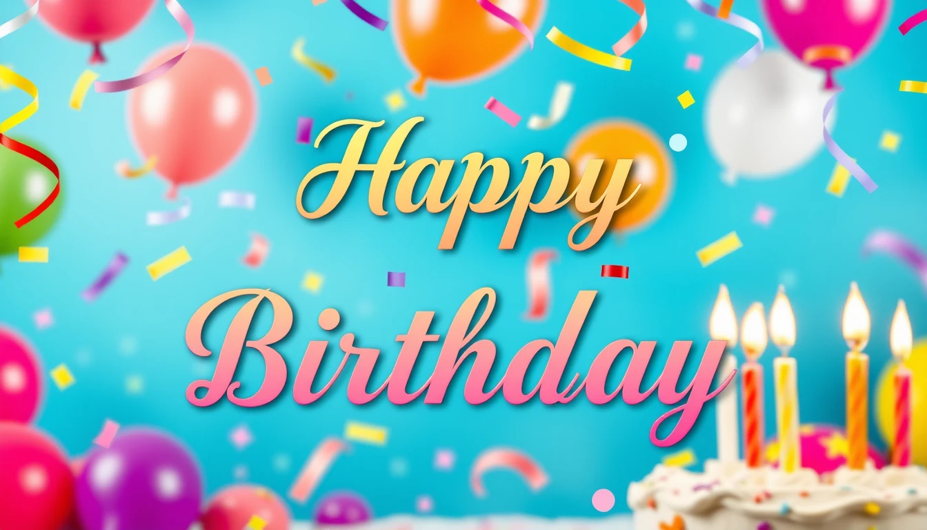 Happy Birthday Wallpaper