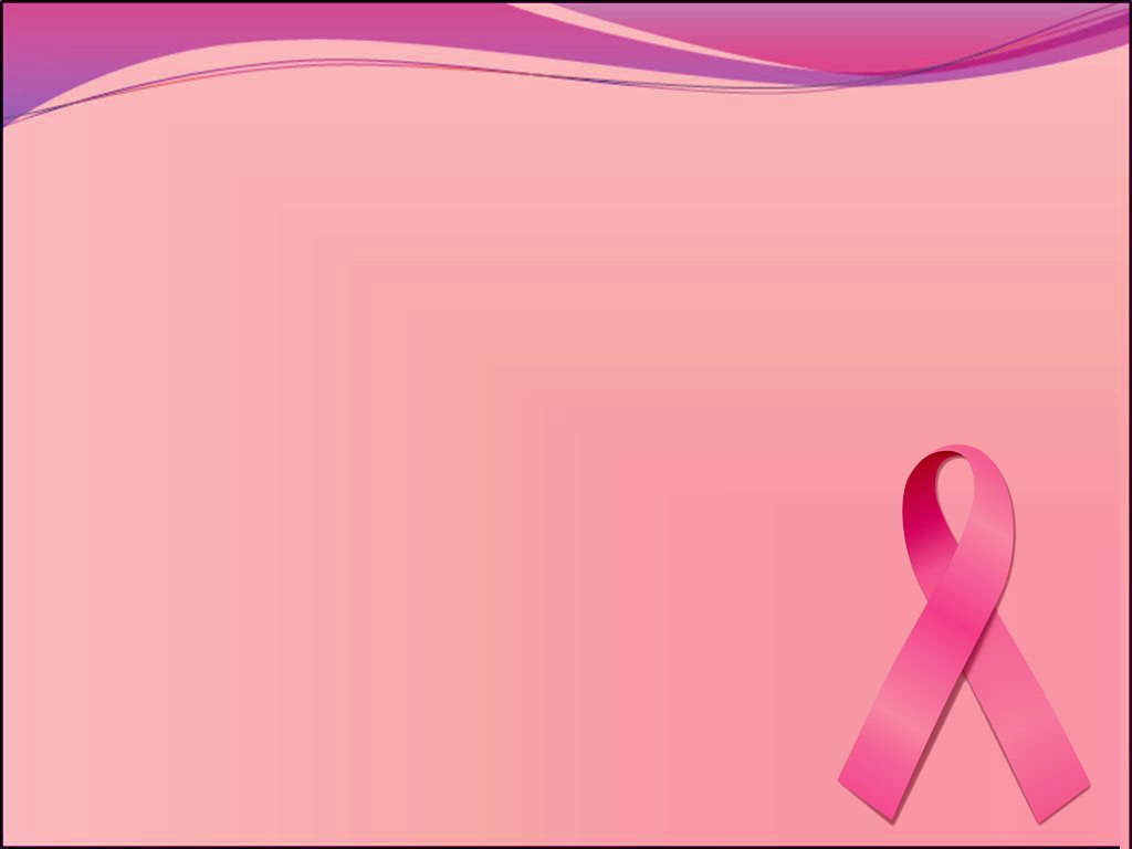 Breast Cancer Ppt Template Background Templates