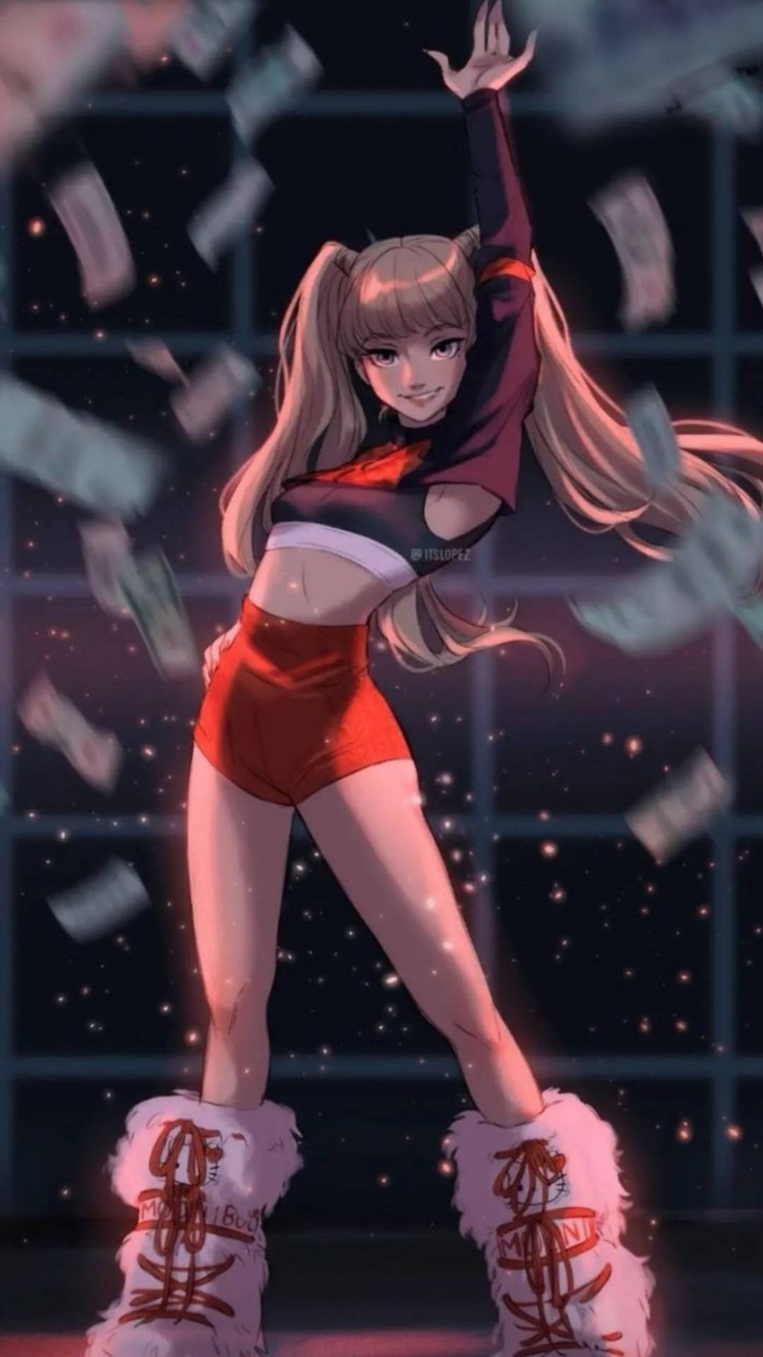 Pap Is De Parede Lalisa Manoban Wallpaper
