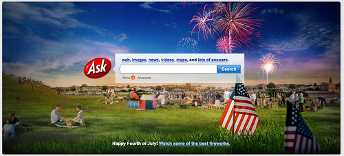 Ask 4th Of July Logo