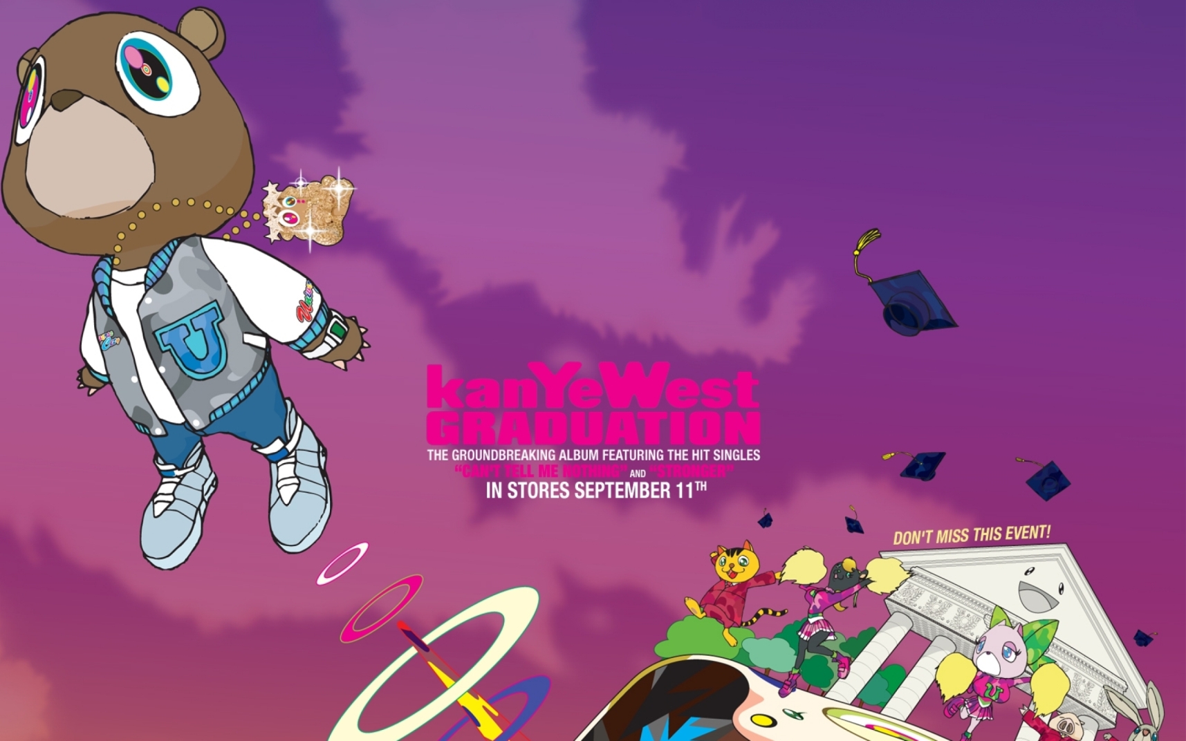 Kanye West Graduation Wallpaper Kanye West Pinterest