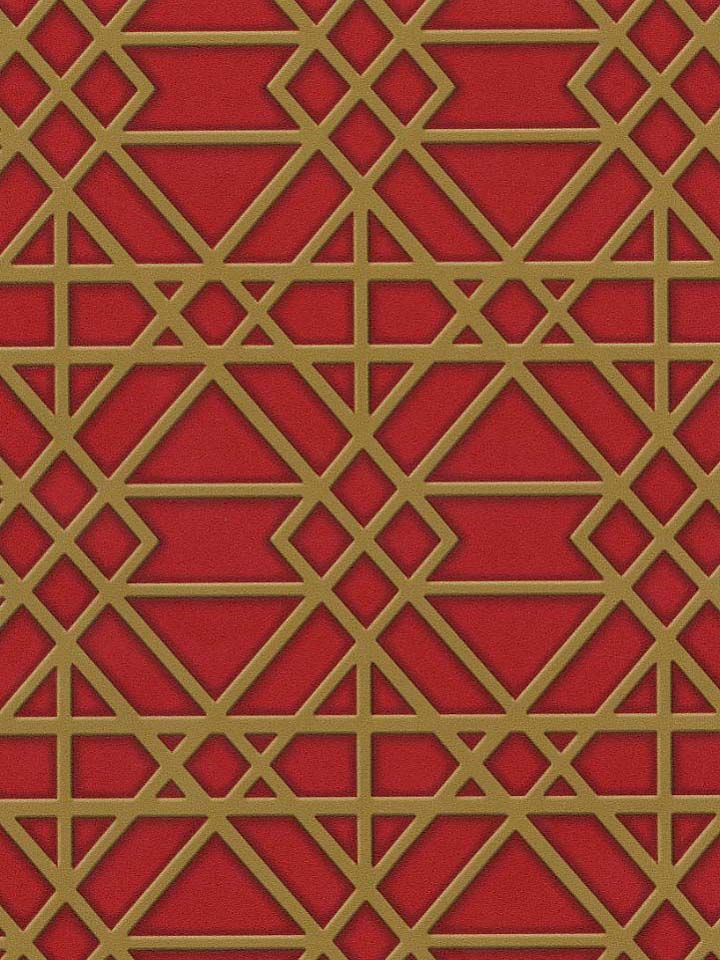 38 Red Trellis Wallpaper On Wallpapersafari