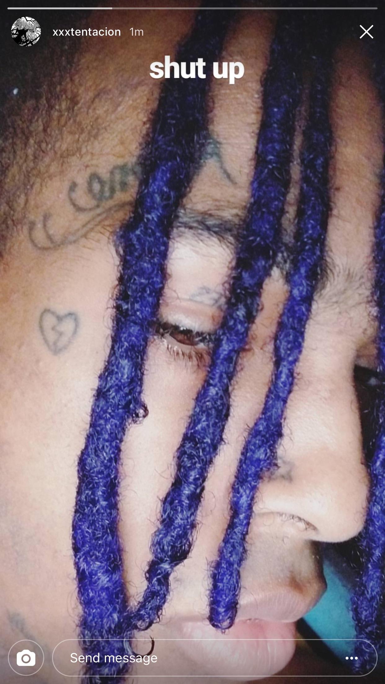 He Dyed His Hair Purple Xxxtentacion