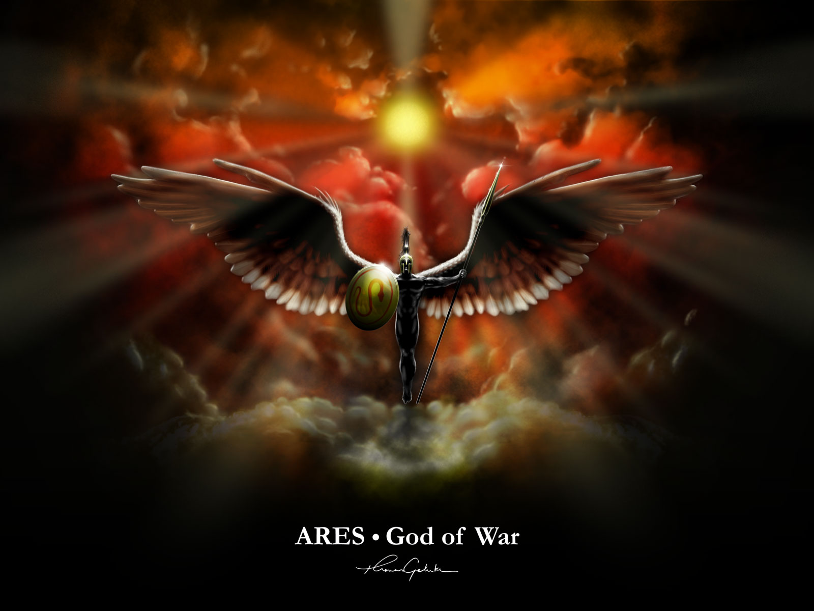 Ares God Of War wallpaperjpg