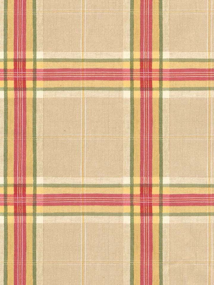 Vintage Look With This Plaid Wallpaper From The Book Raymond Waites