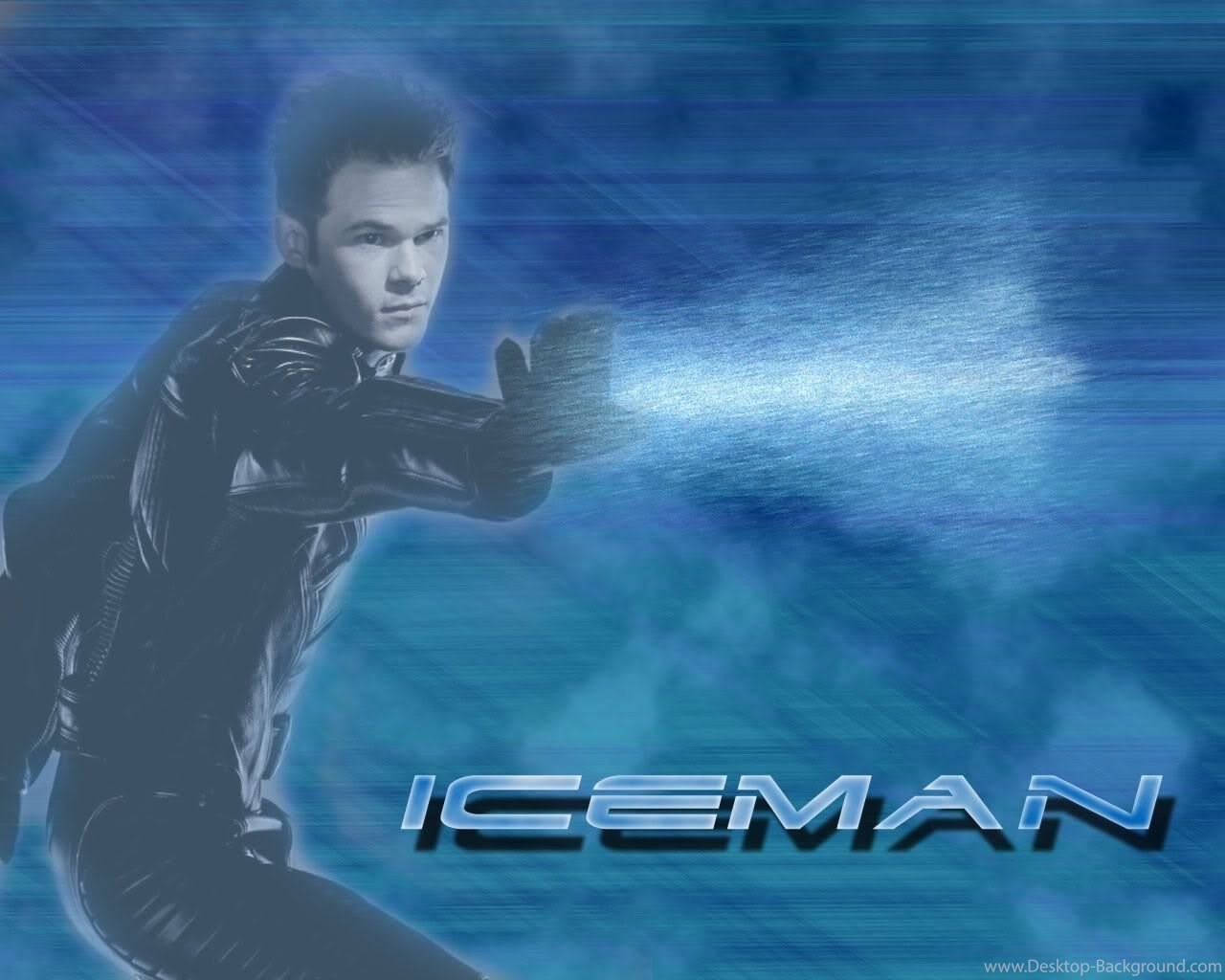 Widescreen X Men Iceman Wallpaper HD