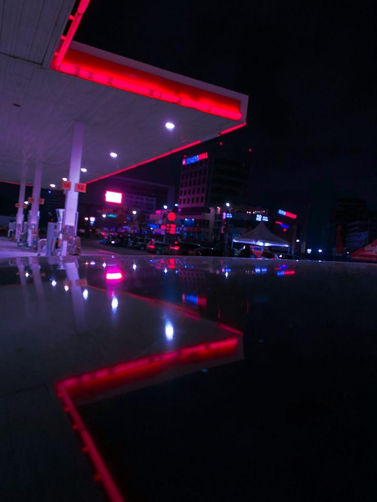 Just a photo of a gas station in Ghana that i edited to look more