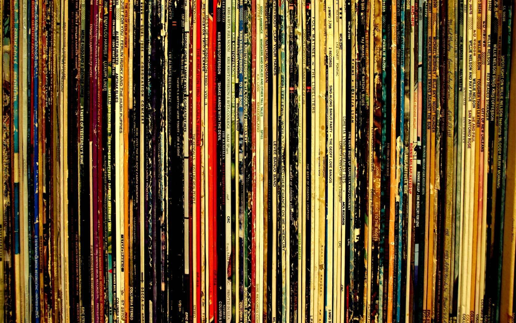 Vinyl Records Wallpaper