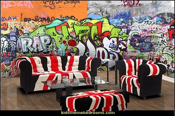 45 Graffiti Wallpaper For Bedroom On Wallpapersafari