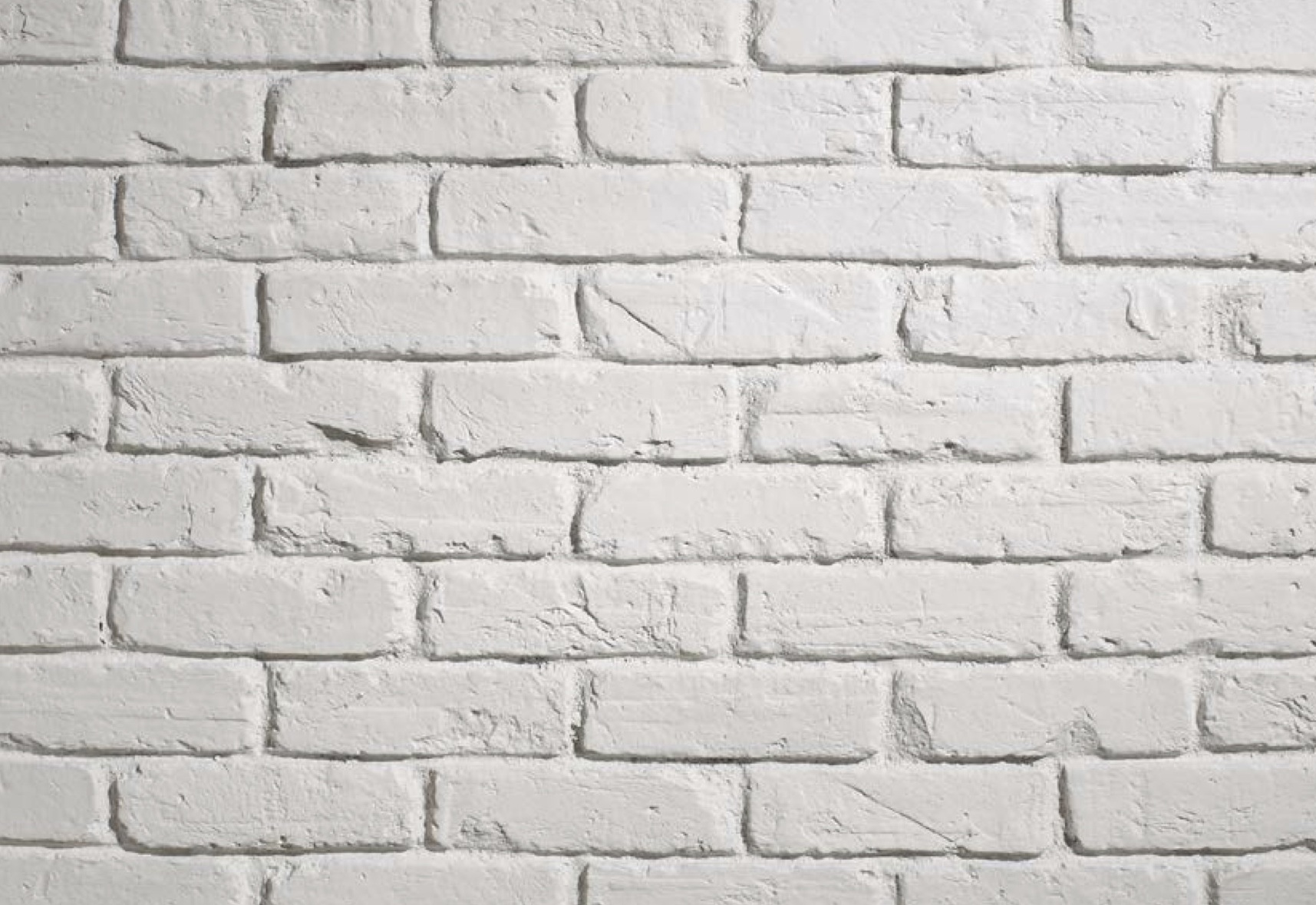 Old White Brick Wall Covering Wallpaper