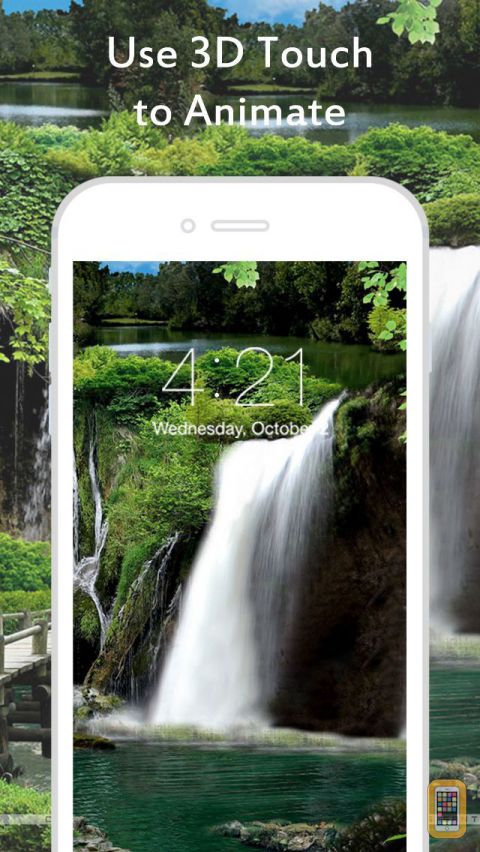 Waterfall Live Wallpaper Animated For Home Screen Lock