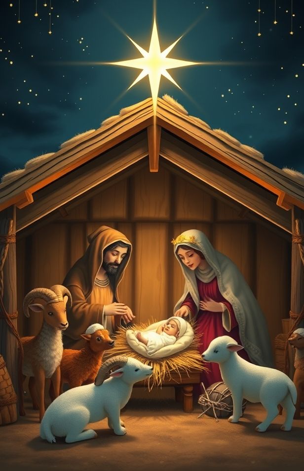 Christmas Nativity Wallpaper