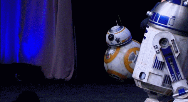 Swc Bb8 Is A Real Practical Effect Droid