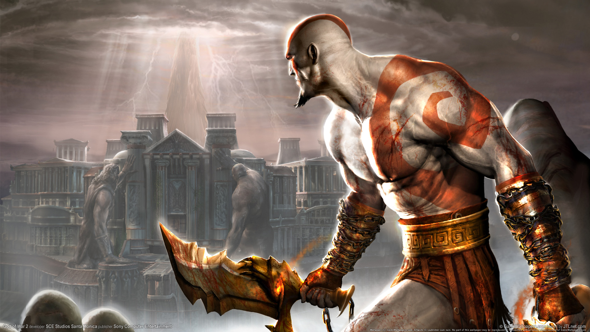 God Of War Ps2 Game Wallpaper HD