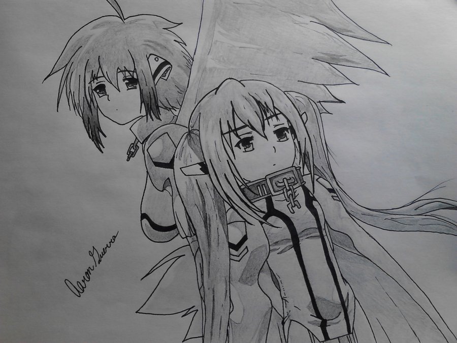 Ikaros And Nymph Heavens Lost Property Wallpaper Picture Pictures