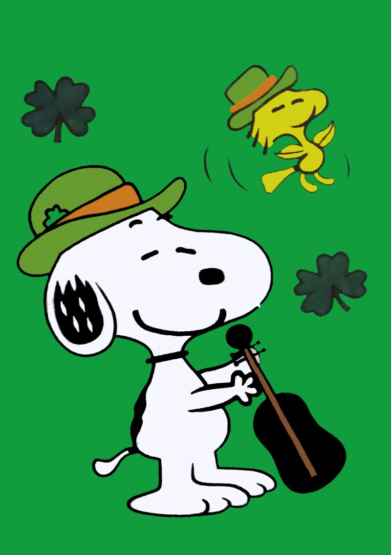 X Kb Jpeg Snoopy St Patrick S Day Source