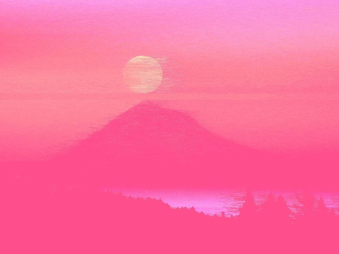 Pink Neon Aesthetic Wallpaper