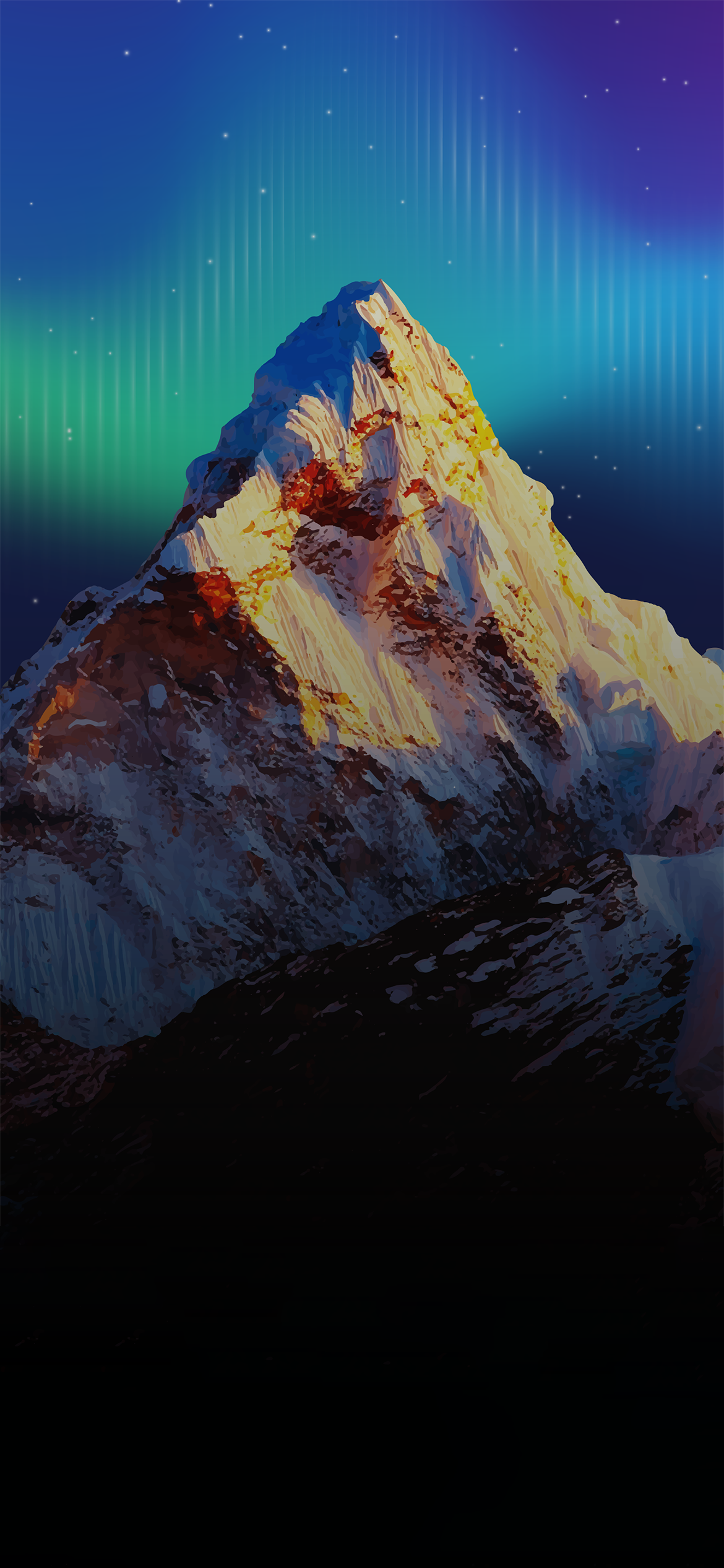 Wallpaper iPhone 13 Pro, Alpine Green, light beams, abstract, iOS 16, 4K,  OS #24021
