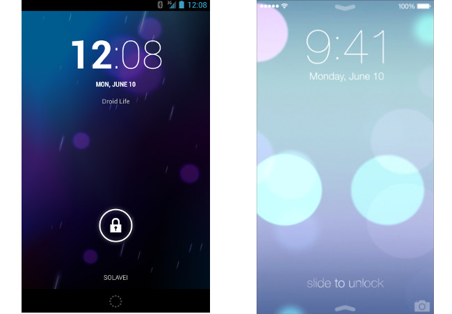 Wallpaper Are Eerily Similar Besides The Look Of Lock Screen