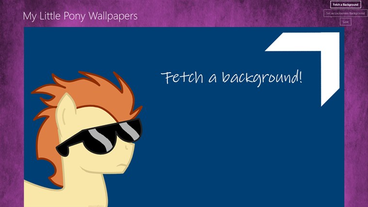 My Little Pony Wallpapers app for Windows in the Windows Store