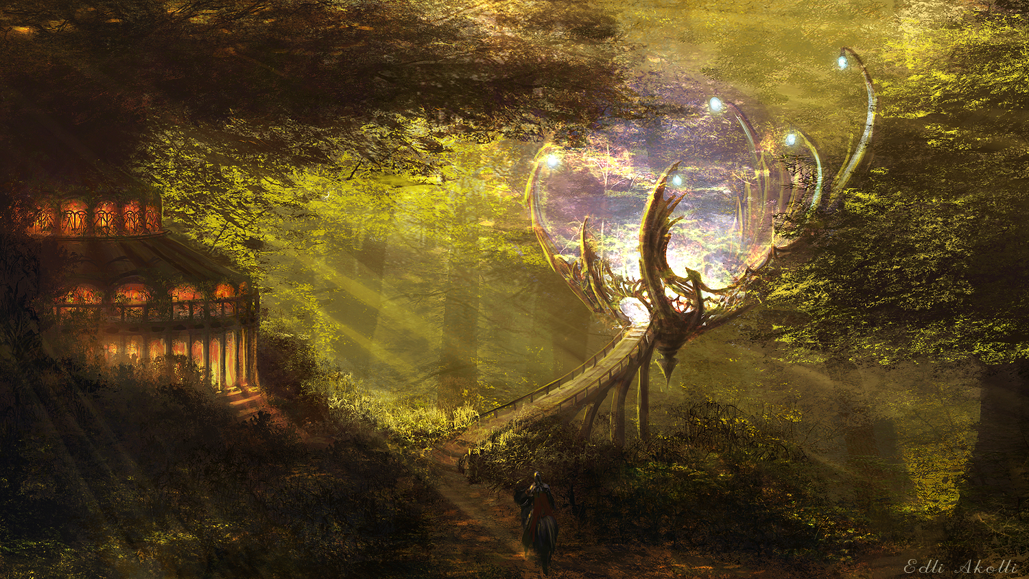 Mystical Forest Wallpaper