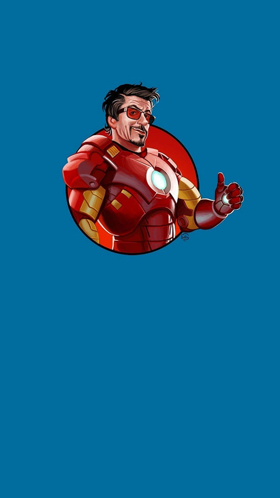 Iron Man iPhone Plus Wallpaper