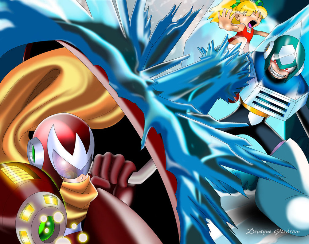 Chill Man Vs Protoman By Mightygoodrum