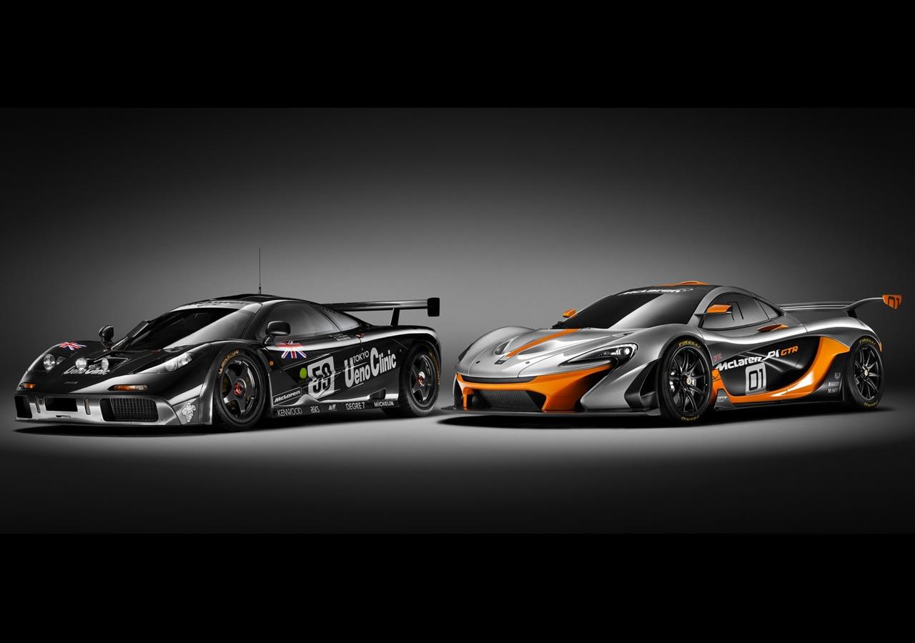 Mclaren P1 Gtr Concept In Which Made It S Debut At The