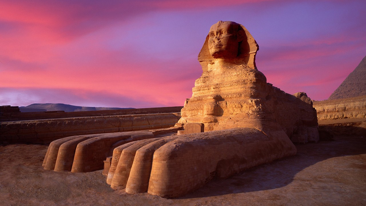 Great Sphinx Of Giza Cairo Egypt