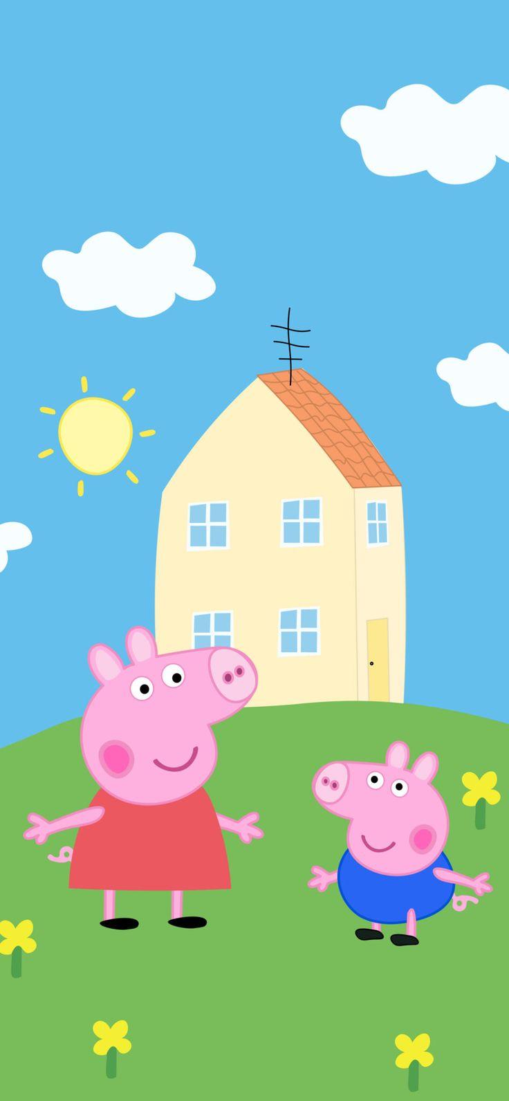 Peppa Pig House Wallpaper For Phone Aesthetic